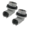 OTOTEC 2 Pieces Side Marker Light Lamp Holder Replacement Part