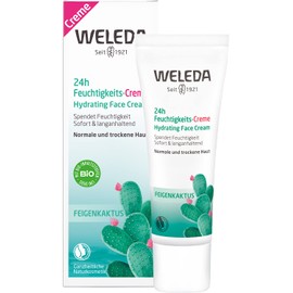 WELEDA Organic Fig Cactus 24-Hour Moisturising Cream - Vegan Natural Cosmetics Moisturiser with Aloe Vera. Quick-Absorbing Face Cream / Face Care Moisturises up to 24 Hours (1 x 30 ml)