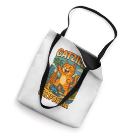 CATZILLA - CALIFORNIA Tote Bag