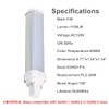 SATZOL 11W G24Q-3 GX24Q-3 LED Bulb, 4 Pin CFL LED