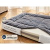 Plush Dog Bed for Crates and Floor Lounging – Soft,