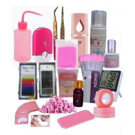 Majo Beauty style Kit Rosa De Extensiones De Pestañas 1x1 (edición Limitada)