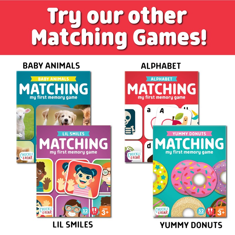 Chuckle & Roar - Matching Game Alphabet - Board Game