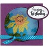 Stampendous Floral Embossing Powder-Medium Blue