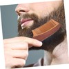 Handmade Beard Comb Natural Static Detangler for Daily Grooming Pocket