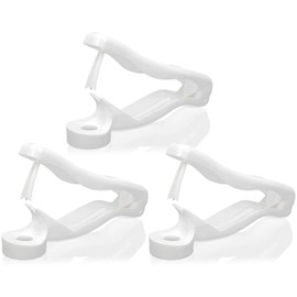 com-four® 3 Cherry Pitters, Cherry Stone Remover, Cherry Stoner, Colour: White (Pack of 03 - Corer V3)