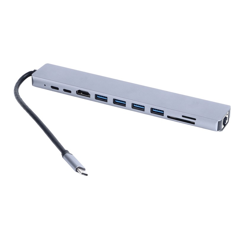Docking Station Multi Function Multiport Aluminum Alloy High Transmission Speed