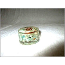 Jet International Green Aventurine O-rgone Tower Buster Piezo Electric EMF Protection Generator Frequency Ion Tested Cloud Chem Buster