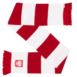 Poland Polska Embroidered Fashion Knit Bar Scarf