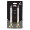 Ner Mitzvah LED Shabbat Candles - Battery Operated Flameless Candles
