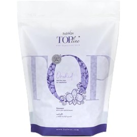 Italwax Top Line Orchid Hard Wax Beads – 750g (1.65 lbs) – Strip-Free Hair Removal Wax, Unscented, Gentle on Sensitive Skin, Ideal for Bikini Line & Underarms, Professional & Home Use
