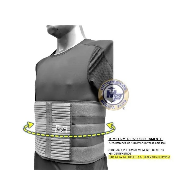 Faja Transpirable Bariatrica Para Sobrepeso 20 Cm Ventilada