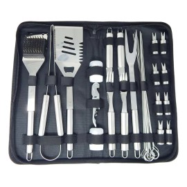 Aquila Juegos De Utensilios De Asador Modelo Carioca 30 Pzas-ua9322