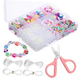 Operitacx 1 Satz Perlen-DIY-Kit Perlen zum Basteln Ton-Kit Bausatz Bausätze Freundschaftsarmbänder kit bastelideen bastelkasten Armbänder aus Tonperlen Armband -Making -Kit abs perlen