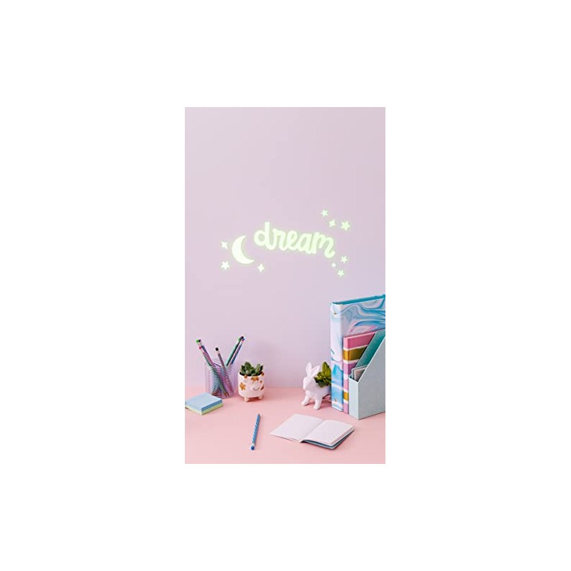 GLOPLAY Sweet Dreams (19 pcs/Pack), Glow in The Dark Message