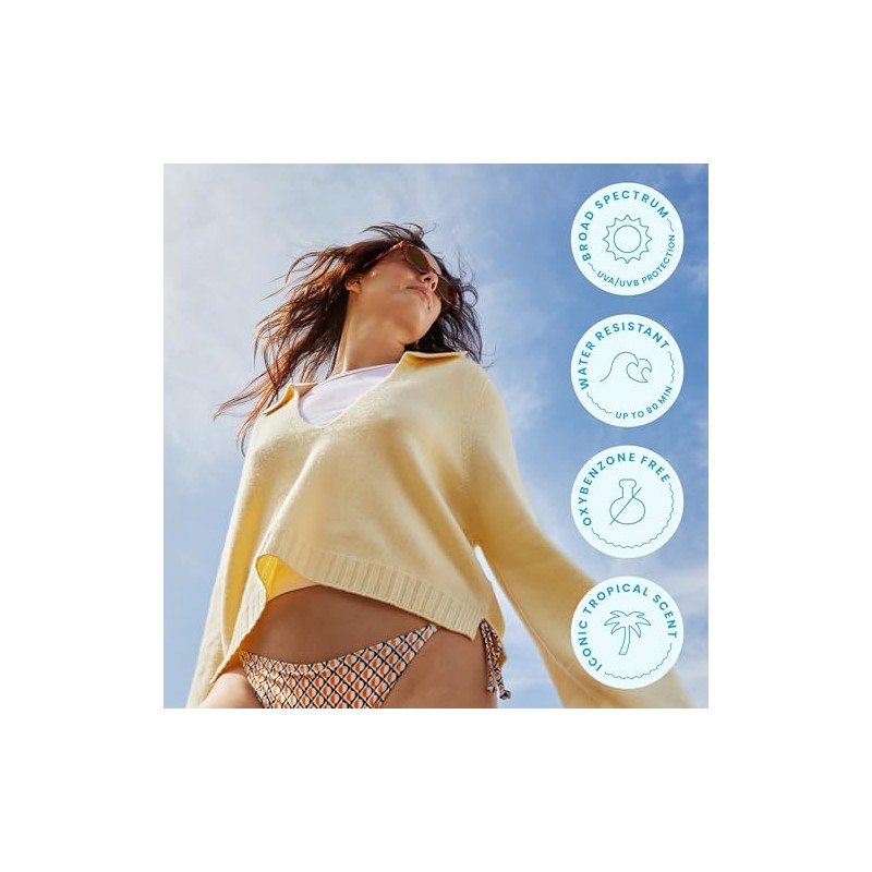 Hawaiian Tropic Island Sport - Protector solar en espray de