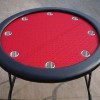 Red Suited Speed Cloth Poker Table Felt 100% Polyester 120x60