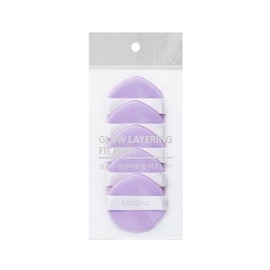 Missha 1+1 Glow Layering Fit Puff 5P / 미샤1+1 글로우 레이어링 핏 퍼프 5P