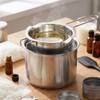 LumaCraft Double Boiler Pot for Melting Wax, Stainless Steel Candle