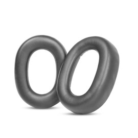 HAIZEEN Ohrpolster Kompatibel mit Jabra Elite 85H Wireless Kopfhörer Headset Ohrpolster Ersatzkissen (Proteinleder/Memory-Schaum)