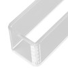 Self Adhesive Hand Towel Holder U Shaped Space Saving Acrylic