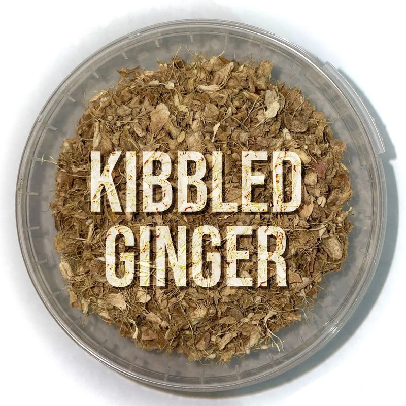 Dried Kibbled Ginger Flakes - 500g