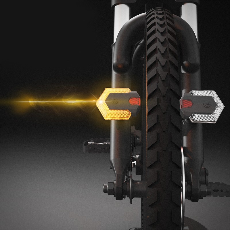 Bike Turn Signals Front and Rear Safety Warning Light with