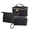 Balakaka Women Toiletry Bag Large Capacity Cosmetic Bag PU Waterproof