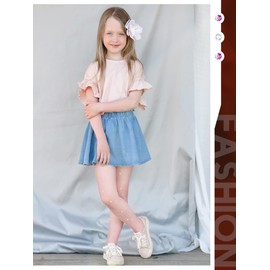 Geyoga 6 Pcs Girls Bling Tights Kids Fishnet Stockings Girl Glitter Mesh Tights Rhinestone Hollow out Pantyhose (Classic Colors,Medium)