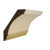 Poplar Cove Crown Moulding 7/8" x 4-1/4" x 95" EWCR43