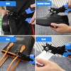 Diyife Belt Hole Puncher, [with Rotatable Punching Head], Hole Punch