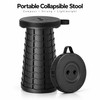 Collapsible Camping Stool for Hiking & Commuting – Adjustable Height