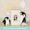 Bellzi Penguin Stuffed Animal Plushie - Penguin Kawaii Plush Toy