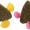 Mousy Mayhem 2-Piece Compressed Catnip Mice Cat Toys, Pink &
