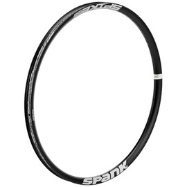 Spank Spike Race 33 Freeride Race Bicycle Rims (27.5inch,Black), Tubeless-Ready Rim, For Gravity Enduro, Freeride, DH Race Optimised, Dynamal Alloy, Shotpeen Anodized