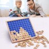Amasawa Mathematics Puzzle Wooden Digital Board, 1-100 Continuous Numbers, Maths