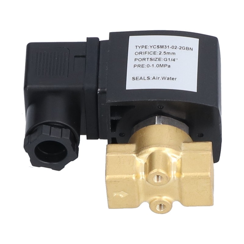Solenoid Valve Small Power Moisture Proof Electromagnetic Valve for Industrial