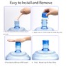 Jucoan 100 Pack Water Bottle Caps, 55mm 3&5 Gallon Non