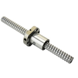 Coavoo SFU1605 300 mm Ball Screw, Diameter 16 mm, 5 mm Thread Pitching, Backlash-Free Ball Thread C7 with Ball Screw Nut (Ends Without Manufacturing) for CNC