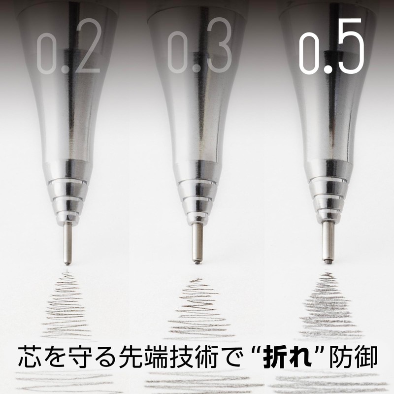Pentel ORENZ Mechanical Pencil 0.5mm Bright Yellow Barrel XPP505-RG