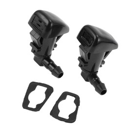PARSKILO 2pcs Windshield Washer Nozzle for Dodge Charger 2011-2018 for Chrysler 300 Front Windshield Spray Nozzles Wiper Spray Washer Jet No.5182327AA Black Benefit