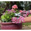 Ladies Gardening Gloves (2 Pairs) and Secateurs Set - Perfect