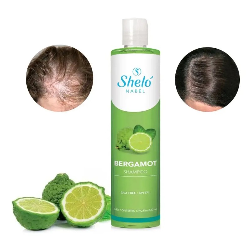 Shelo Kit Shampoo + Tonico De Bergamota, Cabello Y Barba