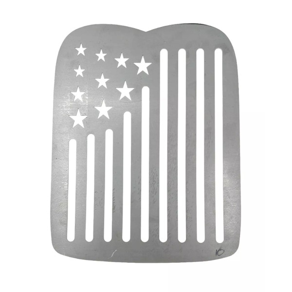 Good Speed Custom Steel Grille Insert w/ Stars & Stripes
