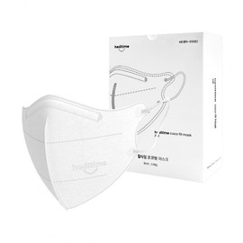 26 Model KF94 Healtime Cocofit Small L-Size Mask, 1pc (Individually Wrapped), Bird-Beak Type, 100% Korean Made For Hygienic Purposes 25ea