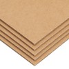 25 Pack Corrugated Cardboard Sheets, 8x10 Flat Card Boards Inserts