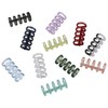 SZSL Loose Leaf Ring, 22-Piece Set, 11 Colors, 5-Hole Leaf