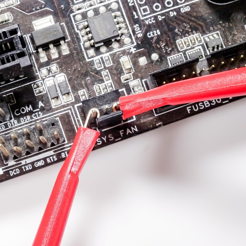 Goupchn Test Leads 10PCS Test Hook Clip to Hook Clip