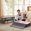 Lifewit 65L Under Bed Storage Containers 3 Pack, Foldable Clothing