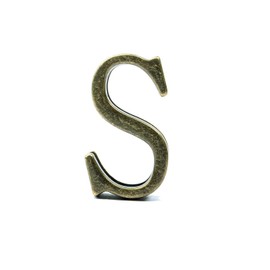 XIYYOUC 1.5" (38mm-40mm) Belt Loop Keeper Men's Belt Buckle Accessories Metal Letter Loop S Bronze Business